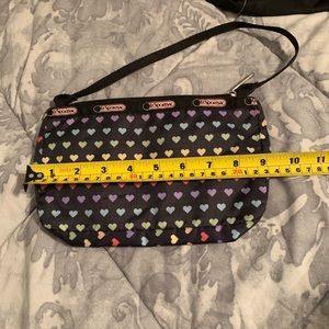 Small lesportsac bag multicolored hearts